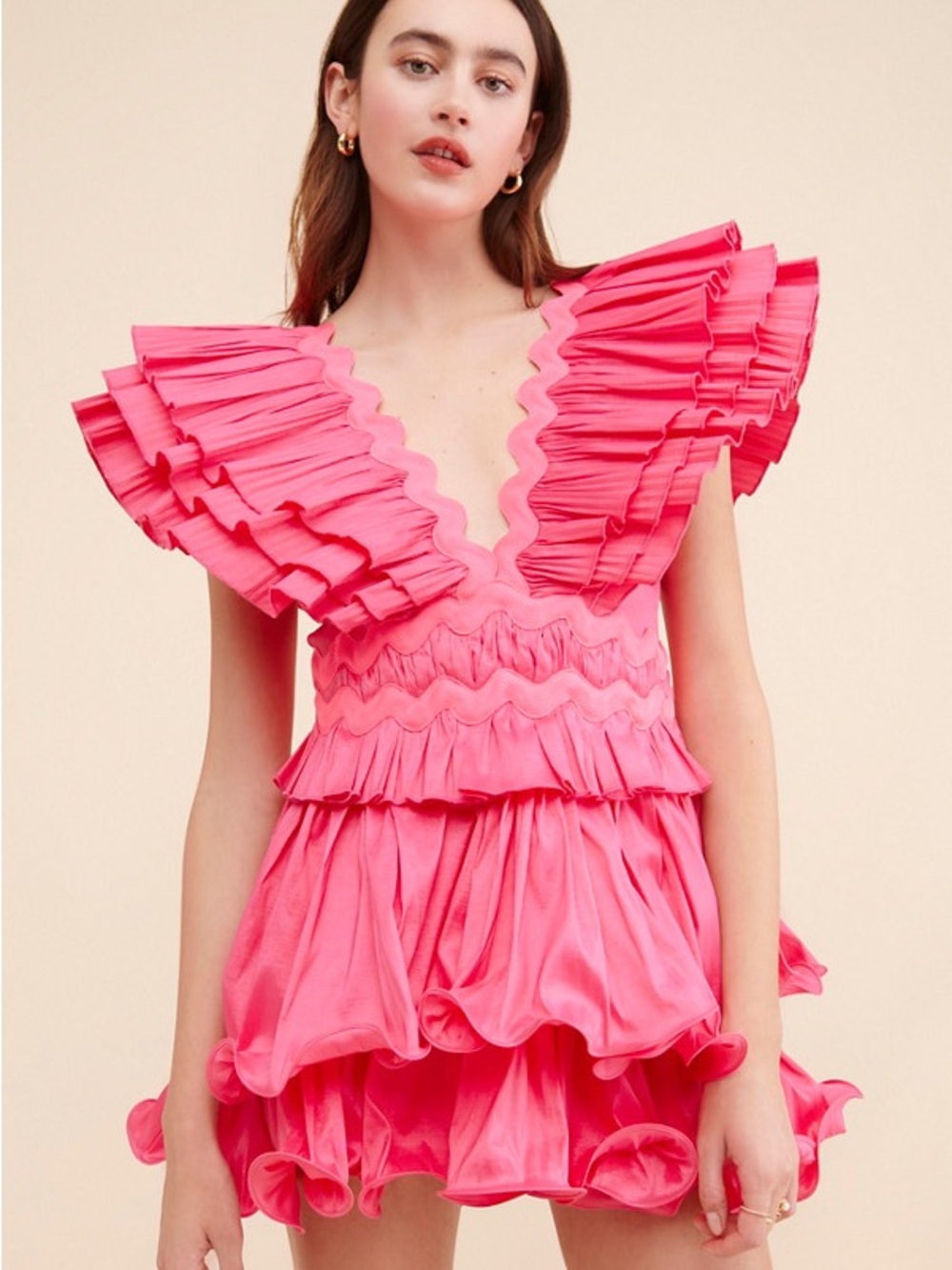 Celia B Prisma Dress Xl Pink - Picture 4 of 9